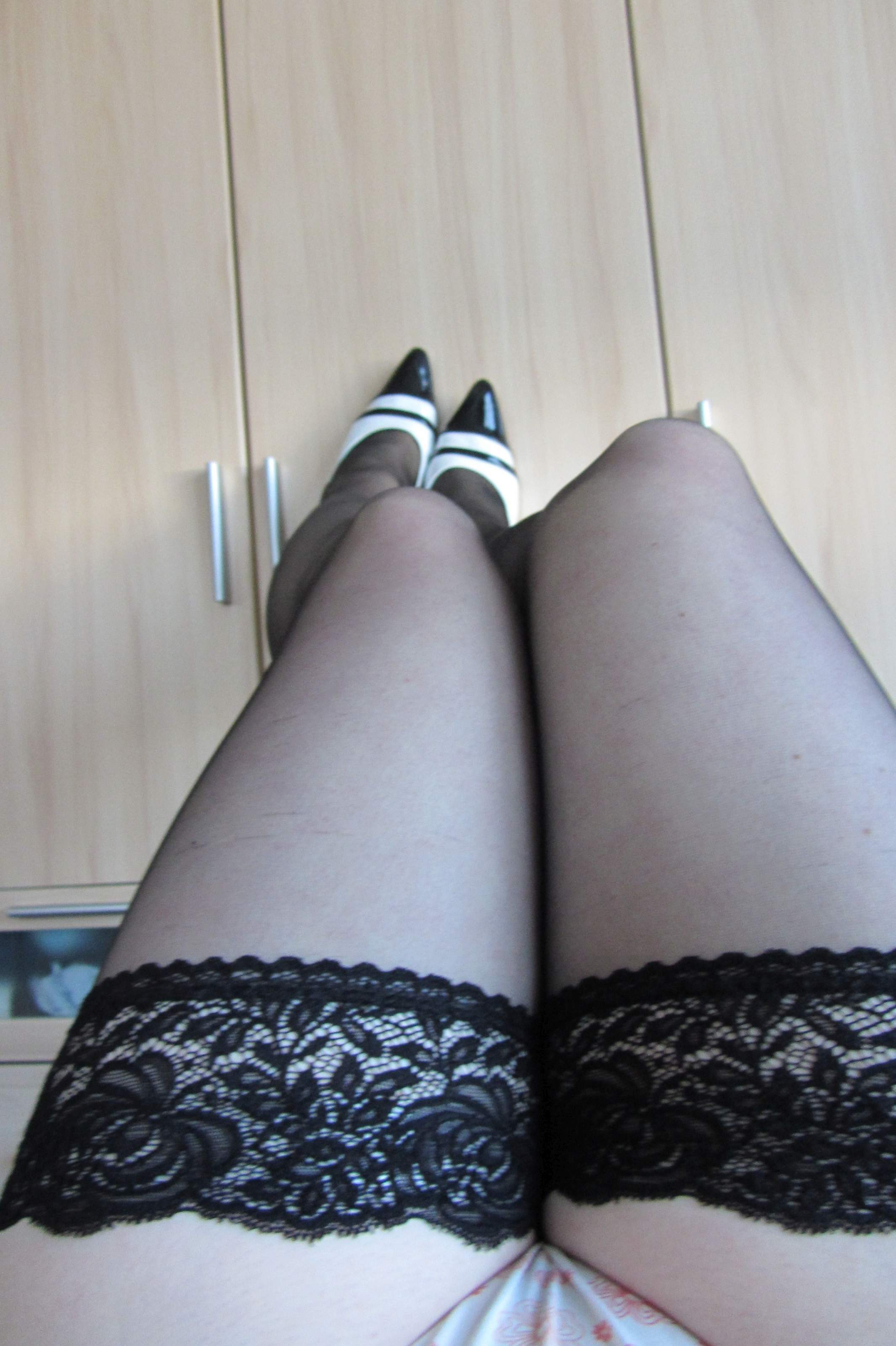 first gallery - black stockings - N