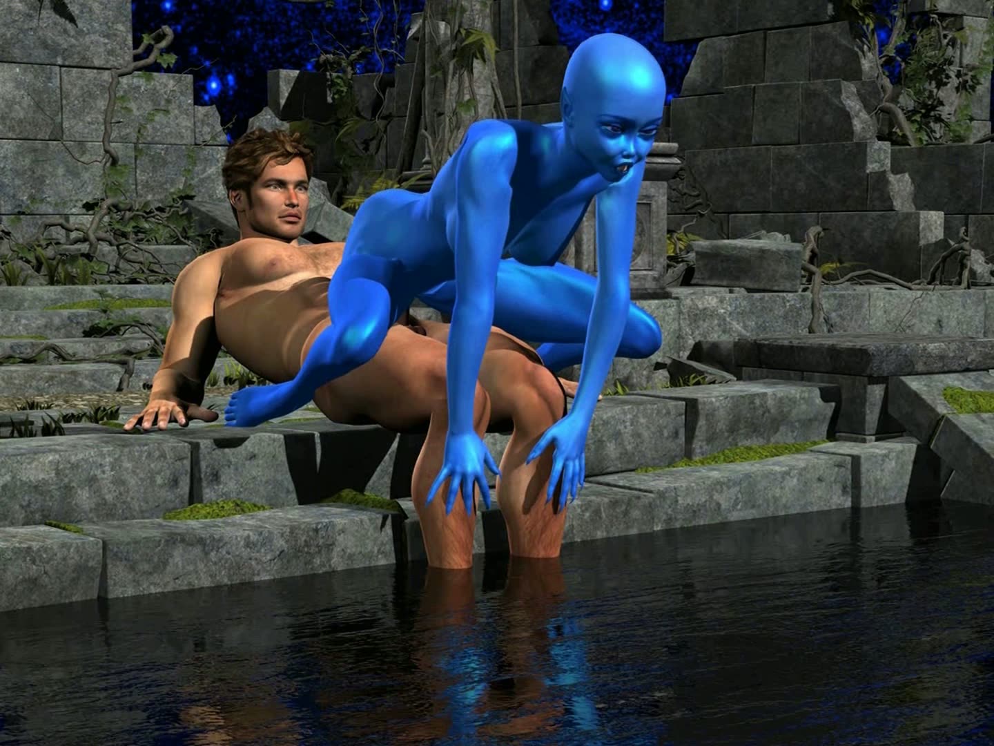 1440px x 1080px - Blue Alien Pussy Gets Pounded @ DrTuber