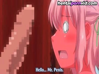 Cute Lovely Girl Gives Her First Happy Blowjob - Hentai at DrTuber