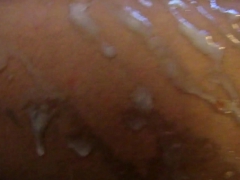 Nylon Thighs Spunk. Cosce Di Troia Sborrate