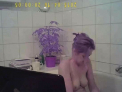 My Bathing Naked Mom On Hidden Camera